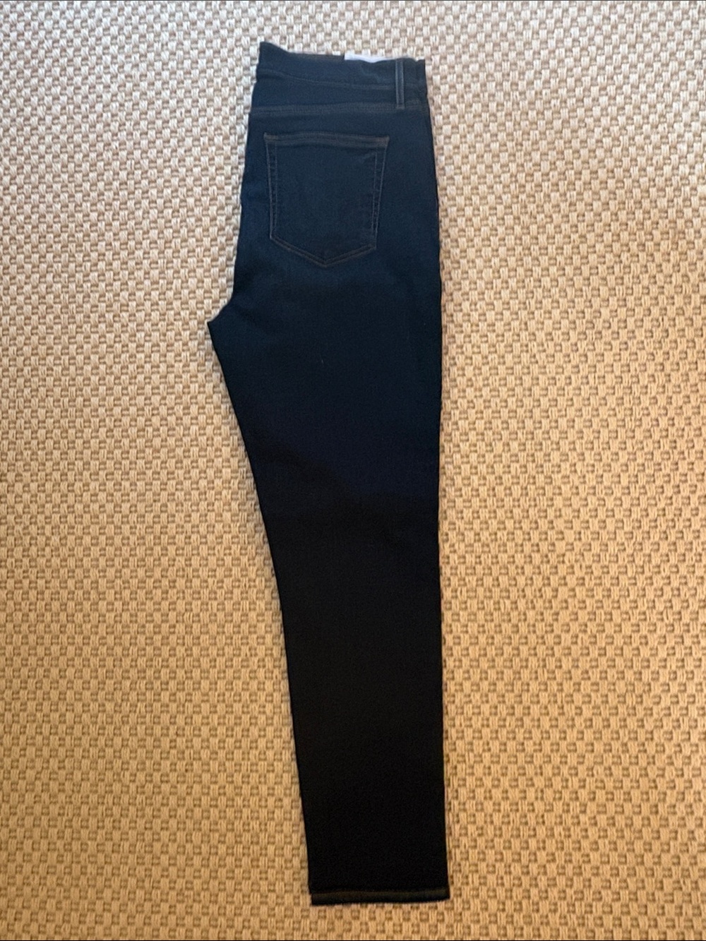 LOFT Mid Rise Dark Wash Skinny Jeans